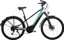 Bicicleta de exposición - Sunn Urb Sleek Bicicleta eléctrica de ciudad Shimano Altus 9V 400 Wh 650b Negra / Turquesa 2023