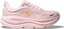 Hoka Bondi 9 Women's Running Shoes in Pink