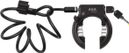 AXA Solid Plus Art2 Ring Lock With Dial-In Newton Pl150 Cable - Black