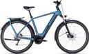 Cube Kathmandu Hybrid One 625 Bicicleta eléctrica de ciudad Shimano Deore 10S 625 Wh 700 mm Azul 2023