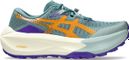 Asics Trabuco Max 5 Trail-Laufschuhe Blau/Orange für Damen