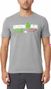 T-Shirt Manches Courtes Ironman 70.3 Portugal-Cascais Gris Homme