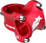 Spank Spike Race 2 stuurpen 0° 31,8 mm Rood