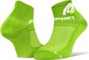 BV Sport Light 3D Running Socks Green White