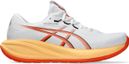 Asics Gel-Cumulus 28 hardloopschoenen wit/oranje voor heren