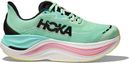 Chaussures Running Hoka Skyward X Vert/Bleu/Rose Femme