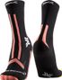 X-Socks Trailrun Discover Crew Calzini neri/rosa polvere