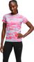 Hoka Airolite 2.0 Kurzarm-Shirt für Damen, rosa