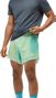 Hoka Glide 5in Slip Shorts Green Uomo