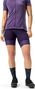Damen Endura Loop Kurze Trägerlose Radlerhose Violett