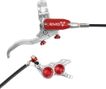 Hope Tech4 EVO GR4 Silver / Red rear brake Standard hose