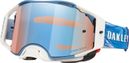 Masque VTT Oakley Airbrake MX Chase Sexton White/Prizm MX Sapphire Iridium/Ref : OO7046-H8