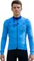 Maillot de Cyclisme Hiver Manches Longues ORDINO Bleu