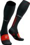 Compressport Full Winter Socks Run Nero/Rosso
