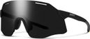 Lunettes Smith Vert PivLock Noir Mat 