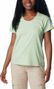 Maglietta tecnica Columbia Sun Trek da donna verde