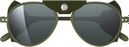Cliff Khaki Unisex Sunglasses