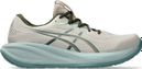 Asics Gel-Cumulus 28 Laufschuhe für Herren, beige/grün