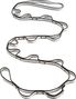 Black Diamond 12 mm Dynex Daisy Chain 140 cm Black