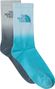 The North Face Everyday Dip-Dye Socks in Blue/Gray (2 Pairs)