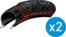 Continental 2 Grand Prix 4 Seasons Tyres Bundle 700x23