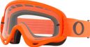 Masque Oakley XS O-Frame MX Moto Orange Verres Transparent / Ref : OO7030-27