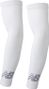 Manchettes Unisexe New Balance Arm Sleeves Blanc