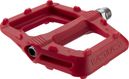 Paar Race Face Ride Pedalen Rood