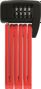 ABUS Serrure Pliante Bordo Combo Lite Mini 6055C/60 Rouge