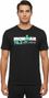 Maglietta a maniche corte Ironman 70.3 Vichy Black Uomo