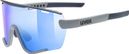 Lunettes Uvex sportstyle 236 gris / bleu mirrored