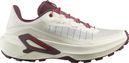 Salomon Genesis 2 trailschoenen wit/rood voor dames