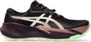 Asics Trabuco 14 Women's Trail Running Shoes - Black/Purple
