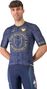 Castelli Wolfpack 1000 Victory Men's Short Sleeve Jersey Blue/Gold