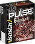 Set of 6 Isostar Pulse Energy Bars Guarana Chocolate 6x23g