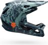 Fox Rampage Full Face Helmet Image Print Blue