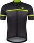 Maillot Manches Courtes Velo Rogelli Hero II - Homme - Jaune/Noir/Gris