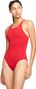 Maillot de bain Nike Swim Fastback Rouge Femme