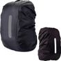 Funda de lluvia reflectante impermeable para mochila – Protección lluvia y seguridad nocturna