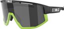 Lunettes Bliz Fusion Noir Mat / Vert Smoke 