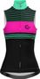 Gilet de Cyclisme Femme Imperméable Coupe-Vent ALPS Contrast Noir