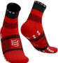 Compressport Fast Hiking Socks Schwarz/Rot/Weiß