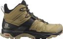 Chaussures de Randonnée Salomon X Ultra 4 Mid GTX Beige Noir Homme