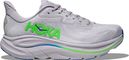 Hoka Clifton 10 Laufschuhe Grau/Grün Herren