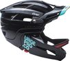 Casco con mentoniera rimovibile URGE Gringo de la Pampa Nero