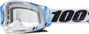 Masque 100% RACECRAFT 2 | Mixos Bleu | Verres Clairs