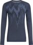 Camiseta interior Odlo Active Warm Print Azul