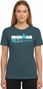 Women's Ironman 70.3 Finland Turquoise Blue Short Sleeve T-Shirt
