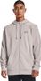 Under Armour Sudadera con cremallera gris para hombre
