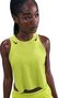 Débardeur crop Nike AeroSwift Jaune Femme